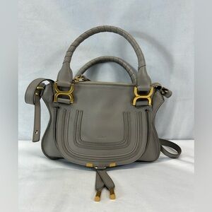 Chloé
Small Marcie Leather Satchel Bag